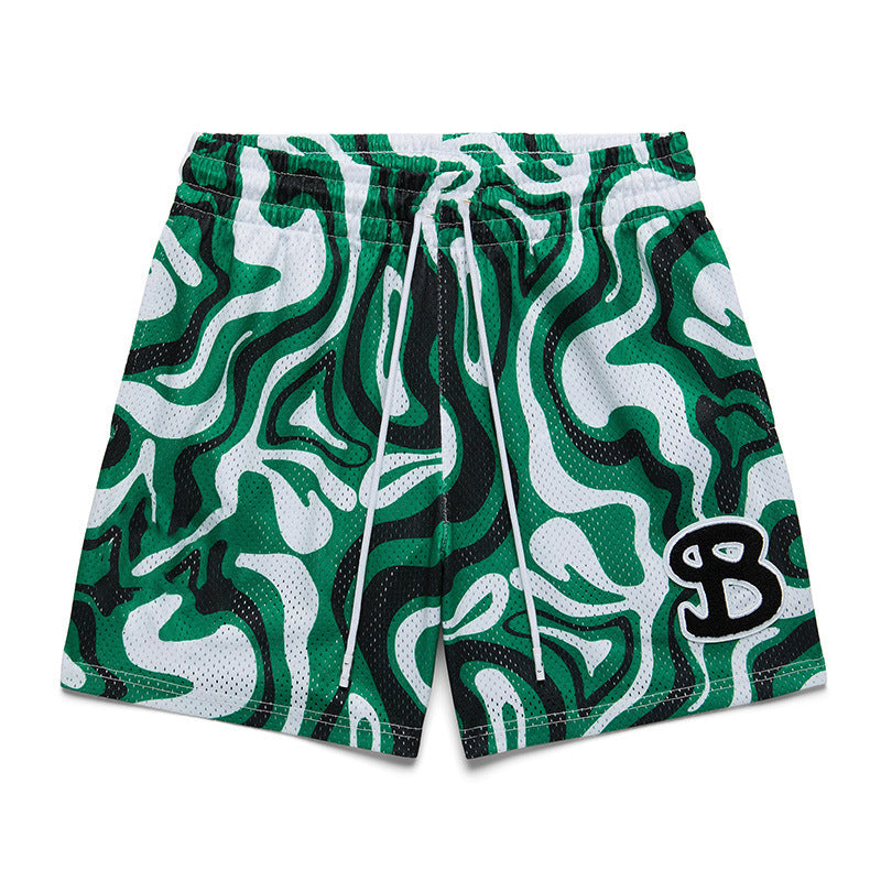 2025 Summer new style BUCKETSQUAD Basketball Mesh Running quick drying quarter High quality sports shorts men sportswear