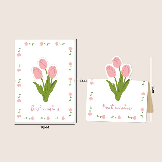 10-30 Pcs foldable Thank You Card Thank You For Your Order Card Praise Labels For Small Businesses Decor For Small Shop Gift