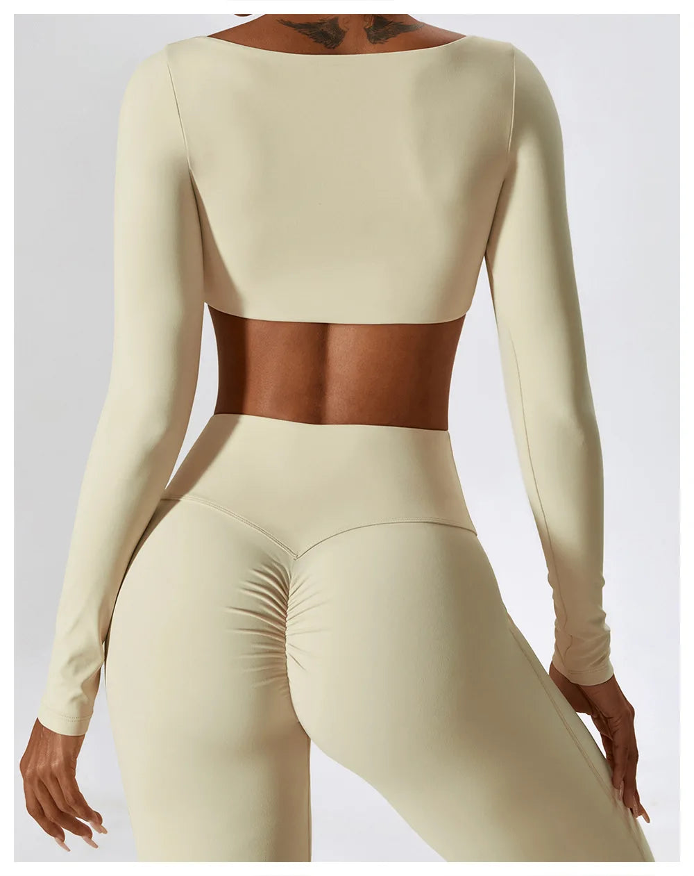 Women Sport Seamless Tops Long Sleeve Breathable Workout Slim T Shirts Athletic Running Gym Push-up Running Fitness Yoga Tops