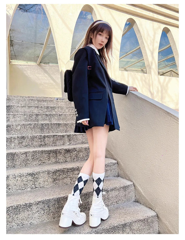 Women Platform Sneakers Canvas Shoes Personalized Luxry Heels Skateboard Lace Up Casual Fashion Outdoor Sneakers Plus Size 36-42