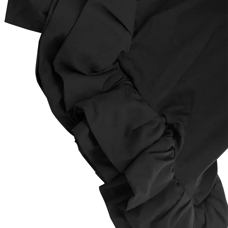 Black Sexy Women A-Line Dresses Summer New Fashion Zippers Tank Sleeve Mini Dress Elegant Female Backless Casual Slim Dresses
