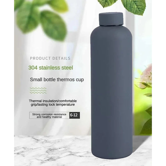1000ML Double-Wall Stainless Steel Leak-proof Thermal Vacuum Flask Insulated Water Bottle Sports Coffee Straight Body Cup