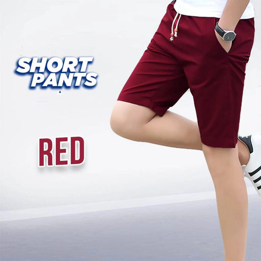 2024 summer men's plus size sports shorts, pure cotton casual pants, mid length shorts, beach pants, comfortable cropped pants