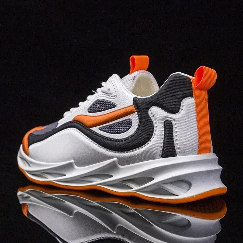 2025 summer new men's sports shoes Breathable comfortable casual shoes Men's fashion popular high quality sports shoes