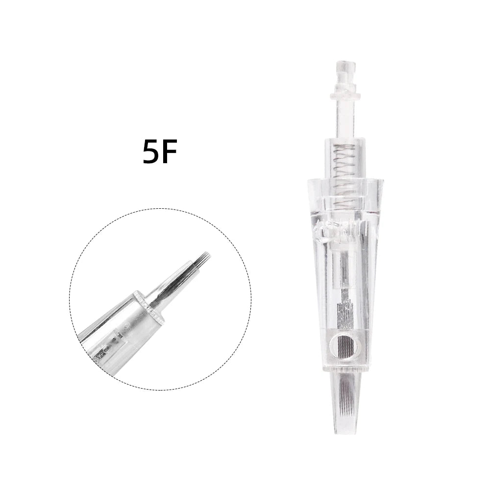 Borala 20Pcs Tattoo Needle Microblading Piercing Needles Pen Permanent Eyebrow Lip Makeup Cosmetics Tattoo Machine Accessories