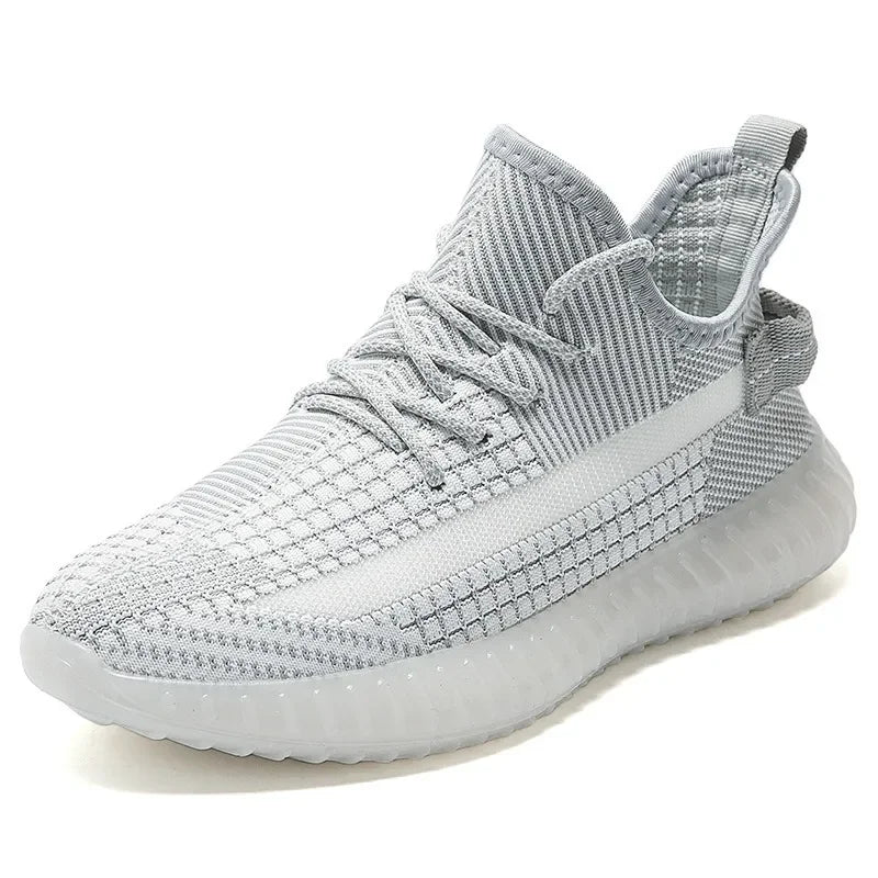 2025 Versatile Trend Casual Flying Shoes Student Sports Men's ShoesMesh Breathable Coconut Shoes New Men's Shoes Summer