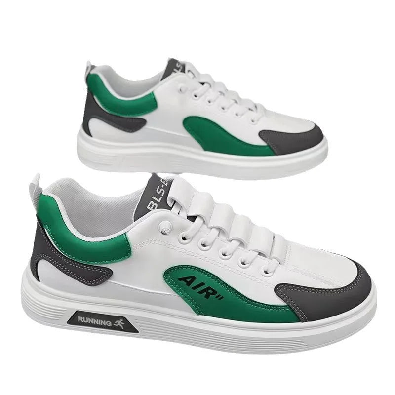 2025 Spring and Autumn New Men's Shoes Leather Low cut Fashion Trendy Running Sports Men's Casual Trendy Shoes
