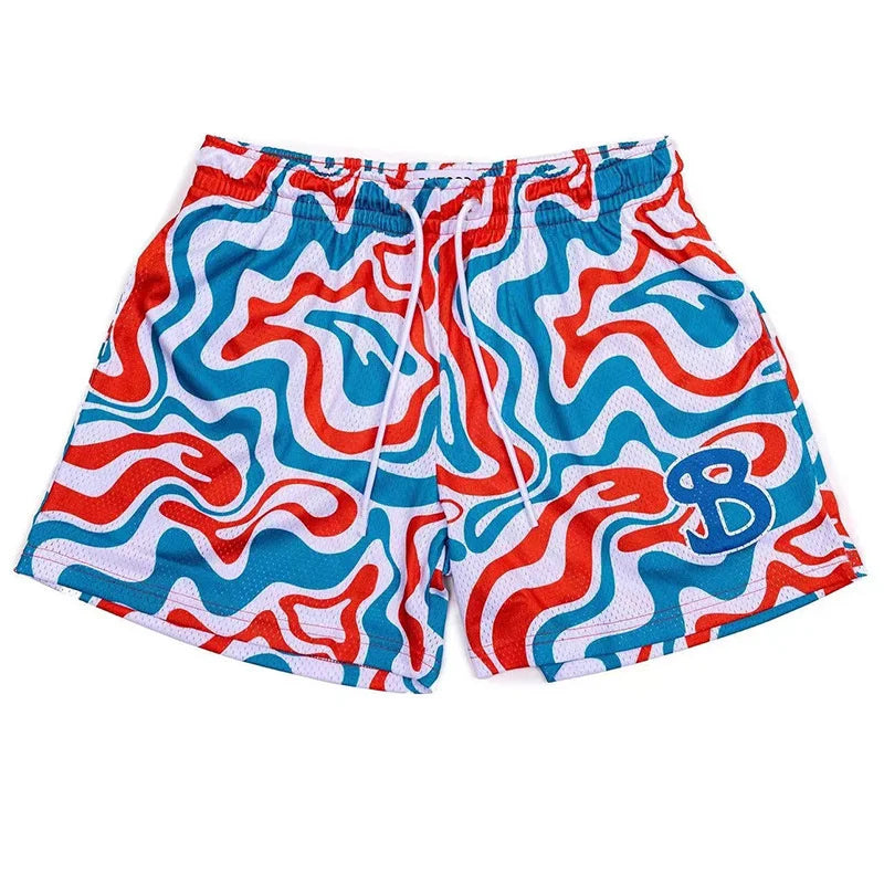 2025 Summer new style BUCKETSQUAD Basketball Mesh Running quick drying quarter High quality sports shorts men sportswear