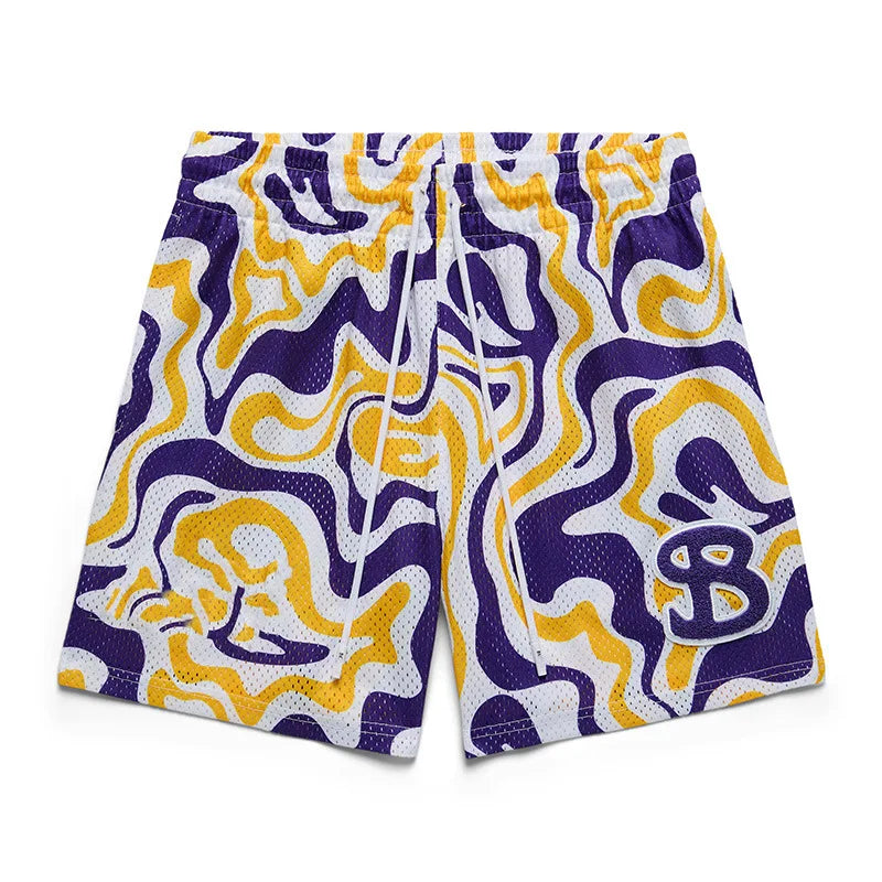 2025 Summer new style BUCKETSQUAD Basketball Mesh Running quick drying quarter High quality sports shorts men sportswear