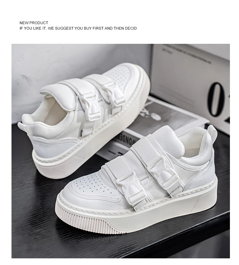 2025 New Versatile Casual Sports Board Shoes for Men, Trendy and Fashionable Thick Soled, Niche and Personalized Trendy Shoes