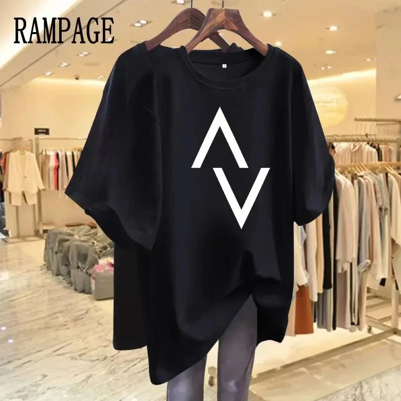 2024 Summer Women Men Luxury T-Shirt Fashion Trend Printing Cotton Tops Tees Short Sleeve Clothing Female Casual Streetwear