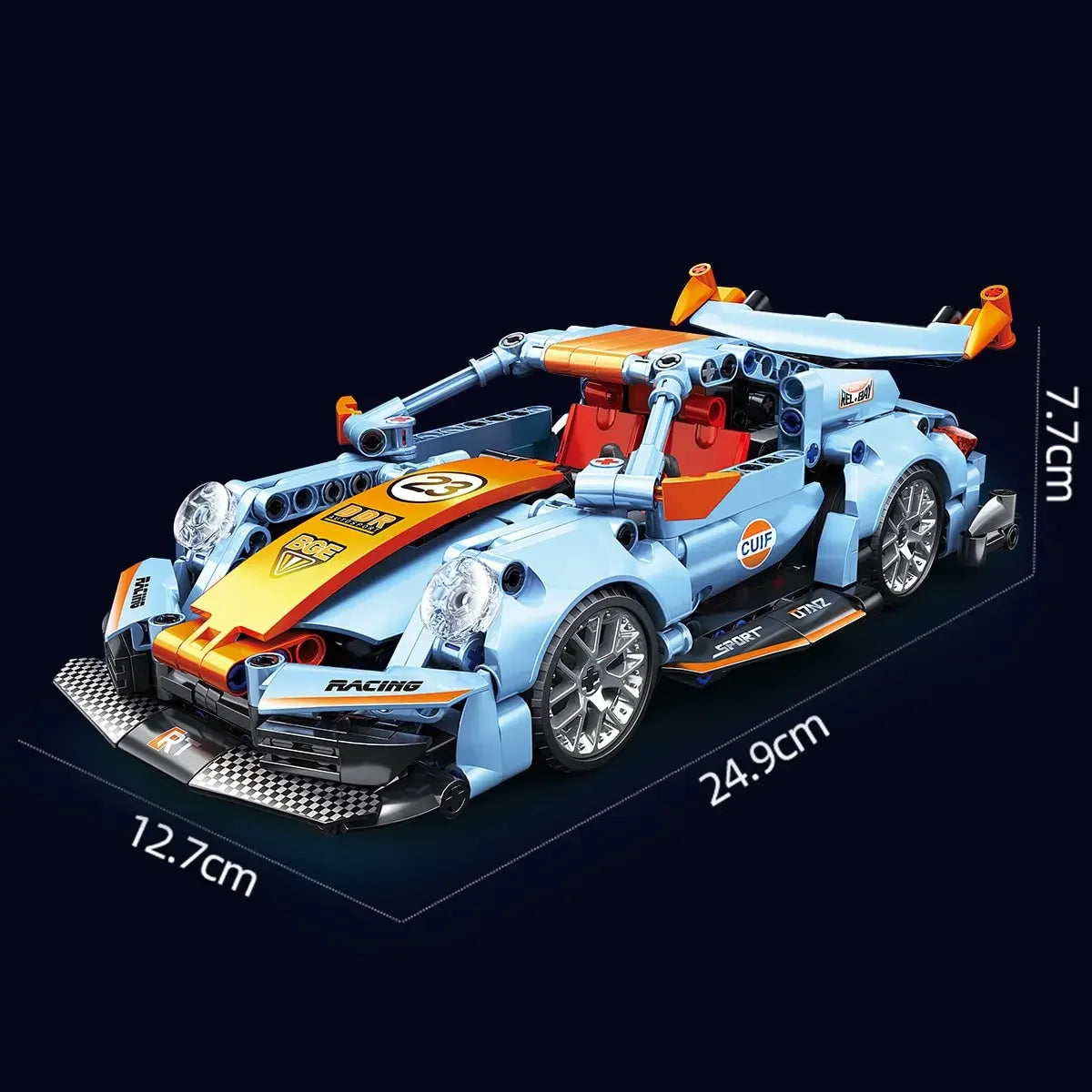 Building Blocks City Speed Car Festive Gift Giving Racing Vehicle Blocks Super Racers Bricks Toys Children Boy Birthday Kid Gift