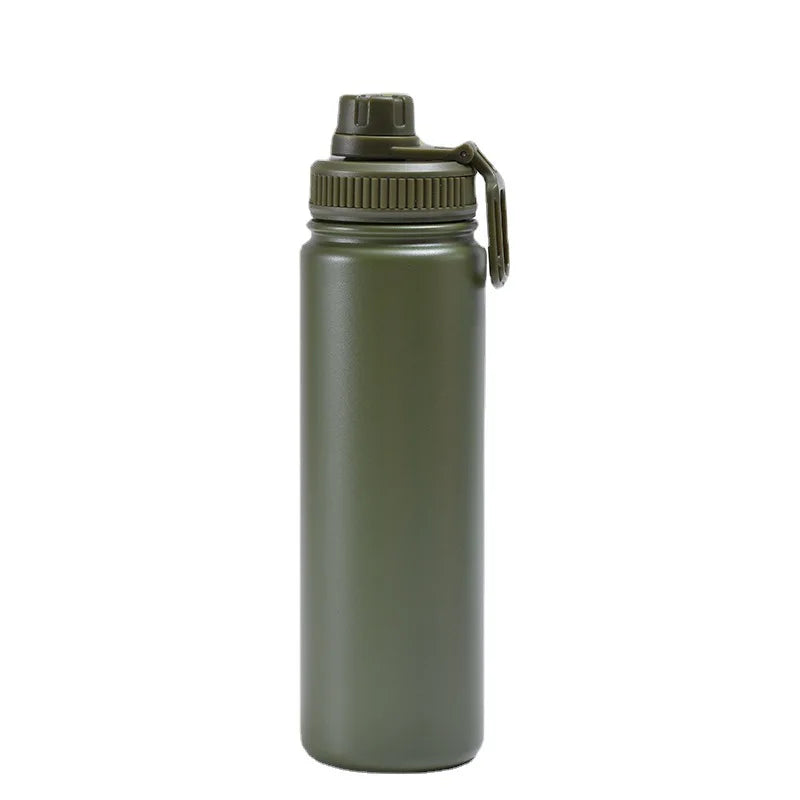 750ml Insulated Water Cup Sports Bottle Water Bottles Stainless Steel Pure Titanium Vacuum Portable Leakproof Outdoor Cup