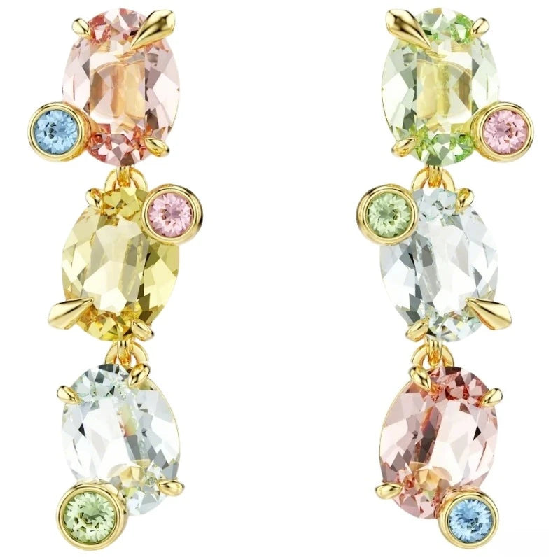 2025 Hot Selling New Candy Themed Necklace Pendant Earrings Hand Inlaid Colorful Party Eye-catching Dreamy Romantic Gift Giving