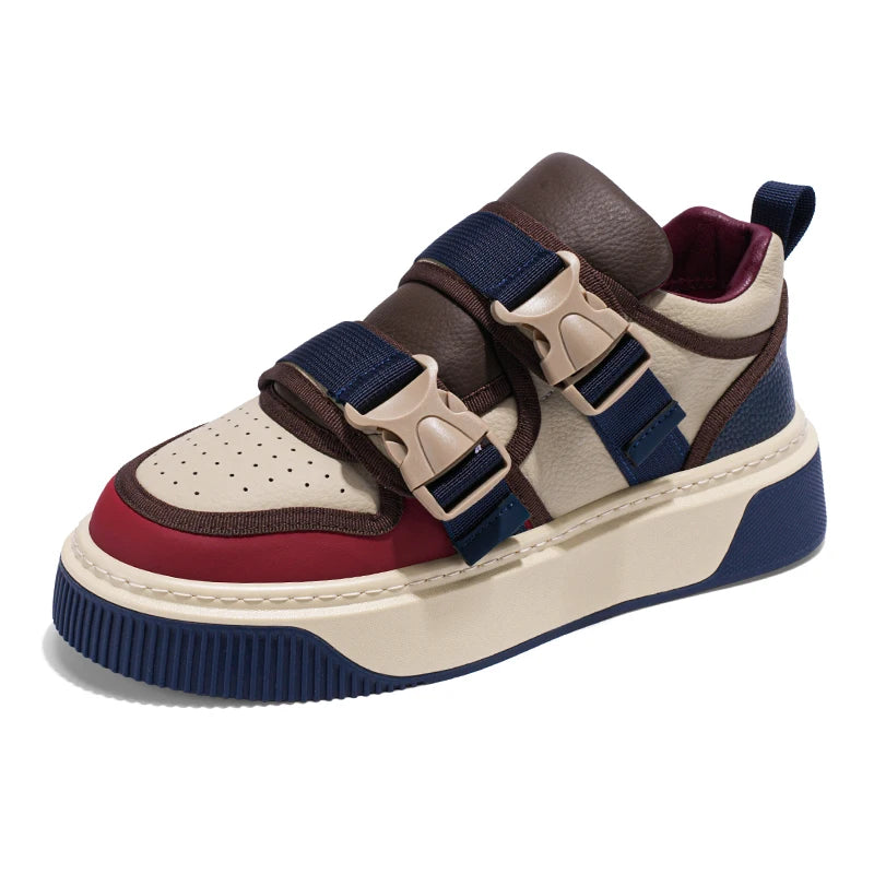 2025 New Versatile Casual Sports Board Shoes for Men, Trendy and Fashionable Thick Soled, Niche and Personalized Trendy Shoes