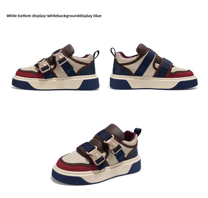 2025 New Versatile Casual Sports Board Shoes for Men, Trendy and Fashionable Thick Soled, Niche and Personalized Trendy Shoes