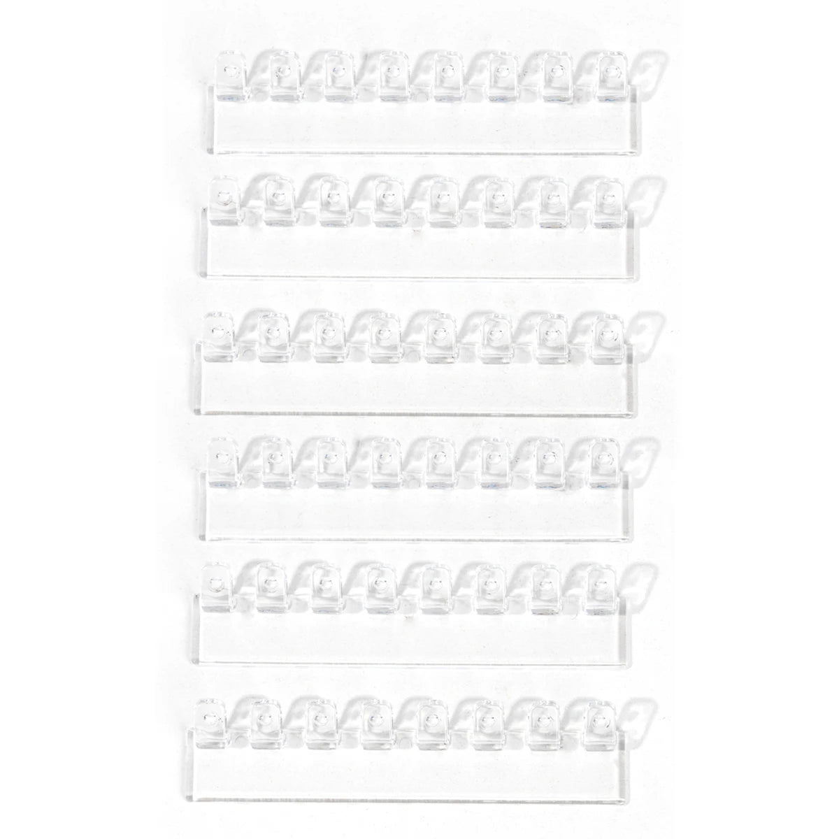 3Pack Necklace Holder, Necklace Organizer Wall Mounted with 8 Hooks, for Hanging Jewelry, Bangles, Bracelets and Rings