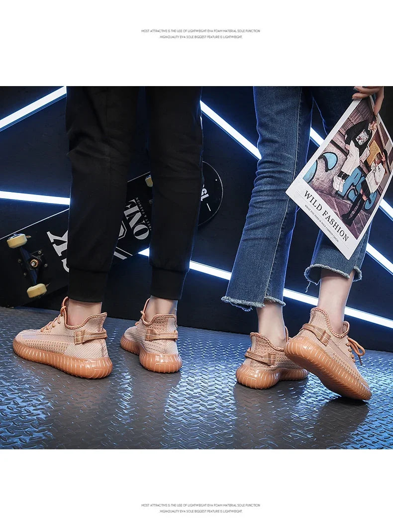 2025 Pure White Ice Cream Sports Casual Shoes Men's Women's Style Khaki Drill For Galaxy Ama Sesame Star Shoes Breathable Summer