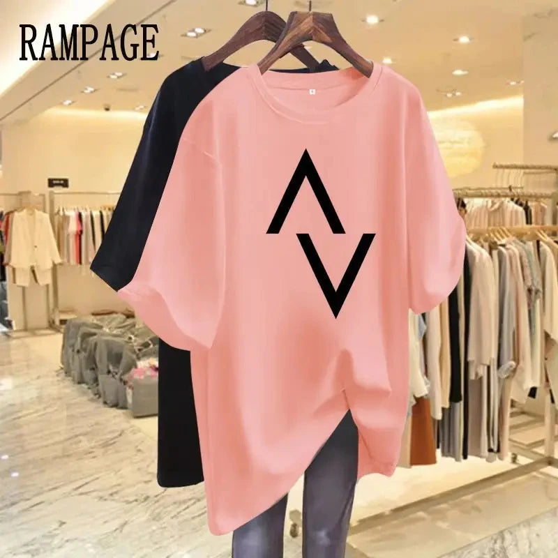 2024 Summer Women Men Luxury T-Shirt Fashion Trend Printing Cotton Tops Tees Short Sleeve Clothing Female Casual Streetwear