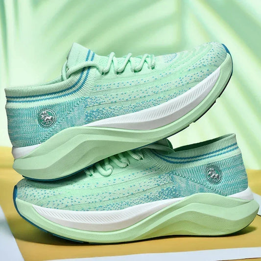 Sports Shoes for Men Fashionable Breathable Comfortable Thick Soled Running Shoes Outdoor Rebound Anti Slip Casual Shoes for Men