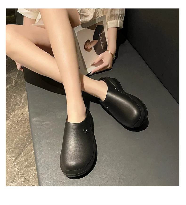 Women Sandals Summer Shoes Cook Work Flip-flop Waterproof Female Sandals Non-Slip Garden EVA Platform Slippers Casual Beach Shoe