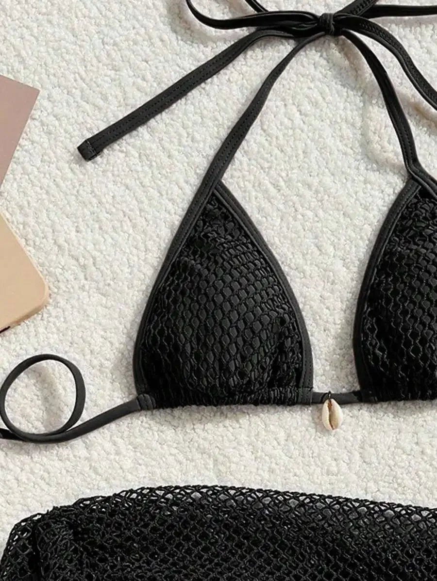 2025 Sexy Bikinis Female Swimsuits Women's Three-Piece Swimwear Beach Swim Wear Bathing Suits Brazilian Bikini Set Pool Bather