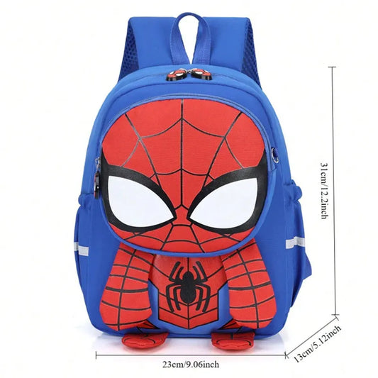 Spider-Man schoolbag children's backpack dirty-resistant kindergarten cartoon backpack boy and girl schoolbag schoolbag