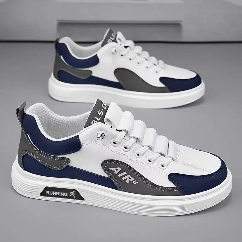 2025 Spring and Autumn New Men's Shoes Leather Low cut Fashion Trendy Running Sports Men's Casual Trendy Shoes