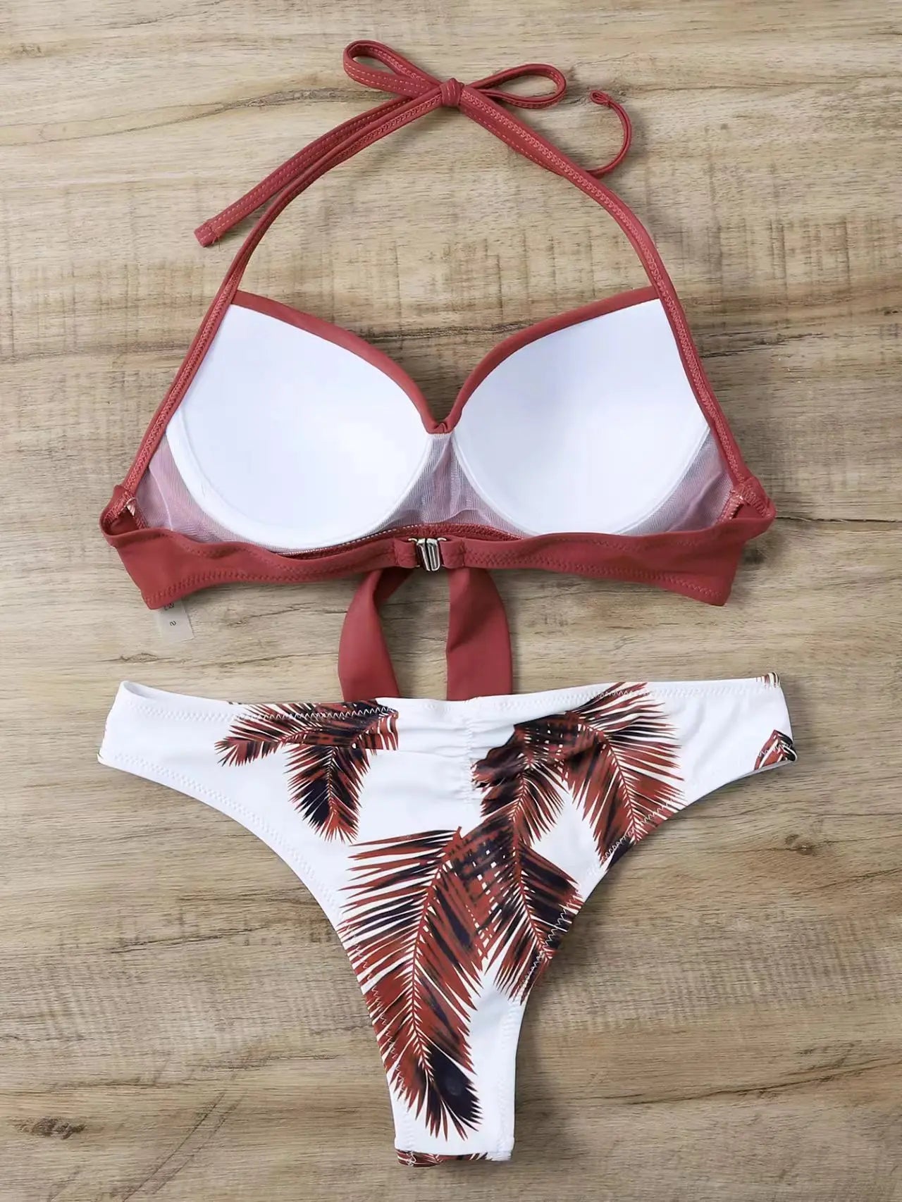 Brazilian Thong Bikinis 2025 Women Push Up Swimsuit Printed Sexy Swimwear Female Beachwear Bathers Bathing Swimming Swim Suit