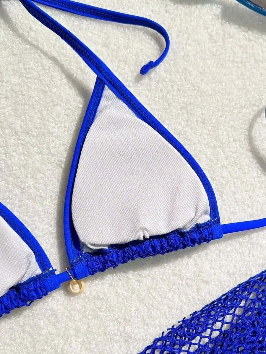 2025 Sexy Bikinis Female Swimsuits Women's Three-Piece Swimwear Beach Swim Wear Bathing Suits Brazilian Bikini Set Pool Bather