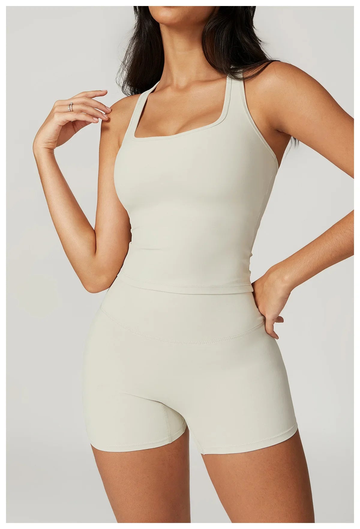 Beautiful Back Sports Undershirt Women Grinding Hair Tight Quick Dry Breathable Bra Leisure Running Fitness Tops Yoga Clothing