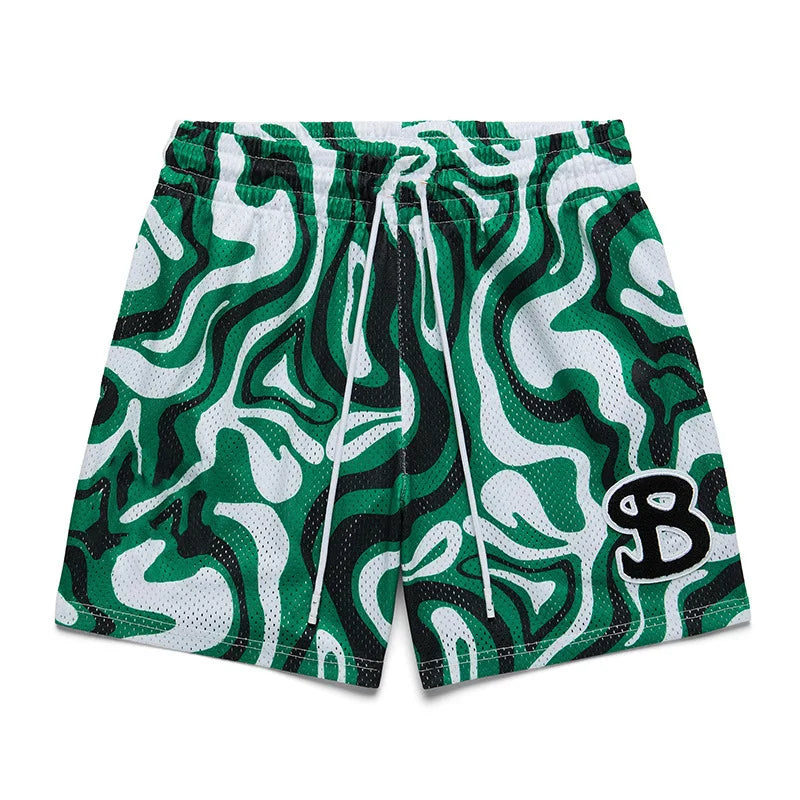 2025 Summer new style BUCKETSQUAD Basketball Mesh Running quick drying quarter High quality sports shorts men sportswear