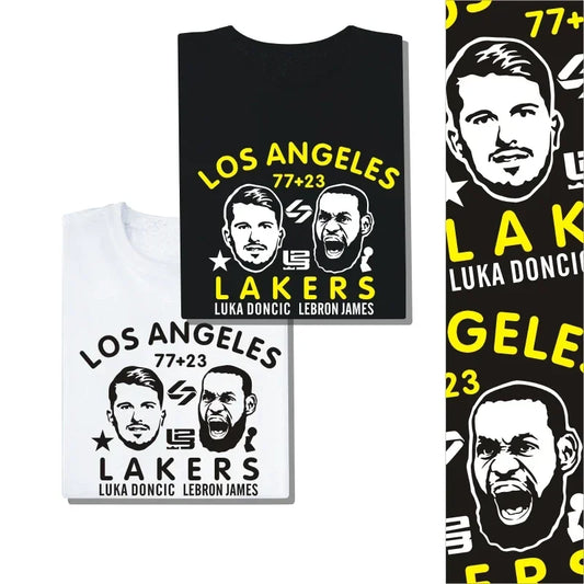 2025 Summer Fashion James Doncic Casual Basketball T-shirt Men Women Printed T-shirts High Quality Cotton Crewneck Short Sleeve