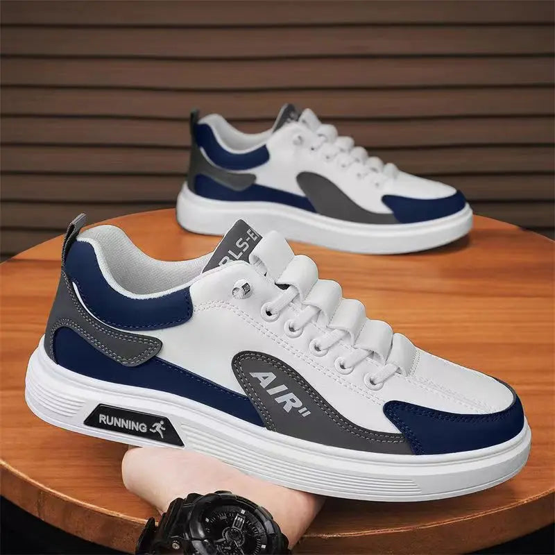 2025 Spring and Autumn New Men's Shoes Leather Low cut Fashion Trendy Running Sports Men's Casual Trendy Shoes