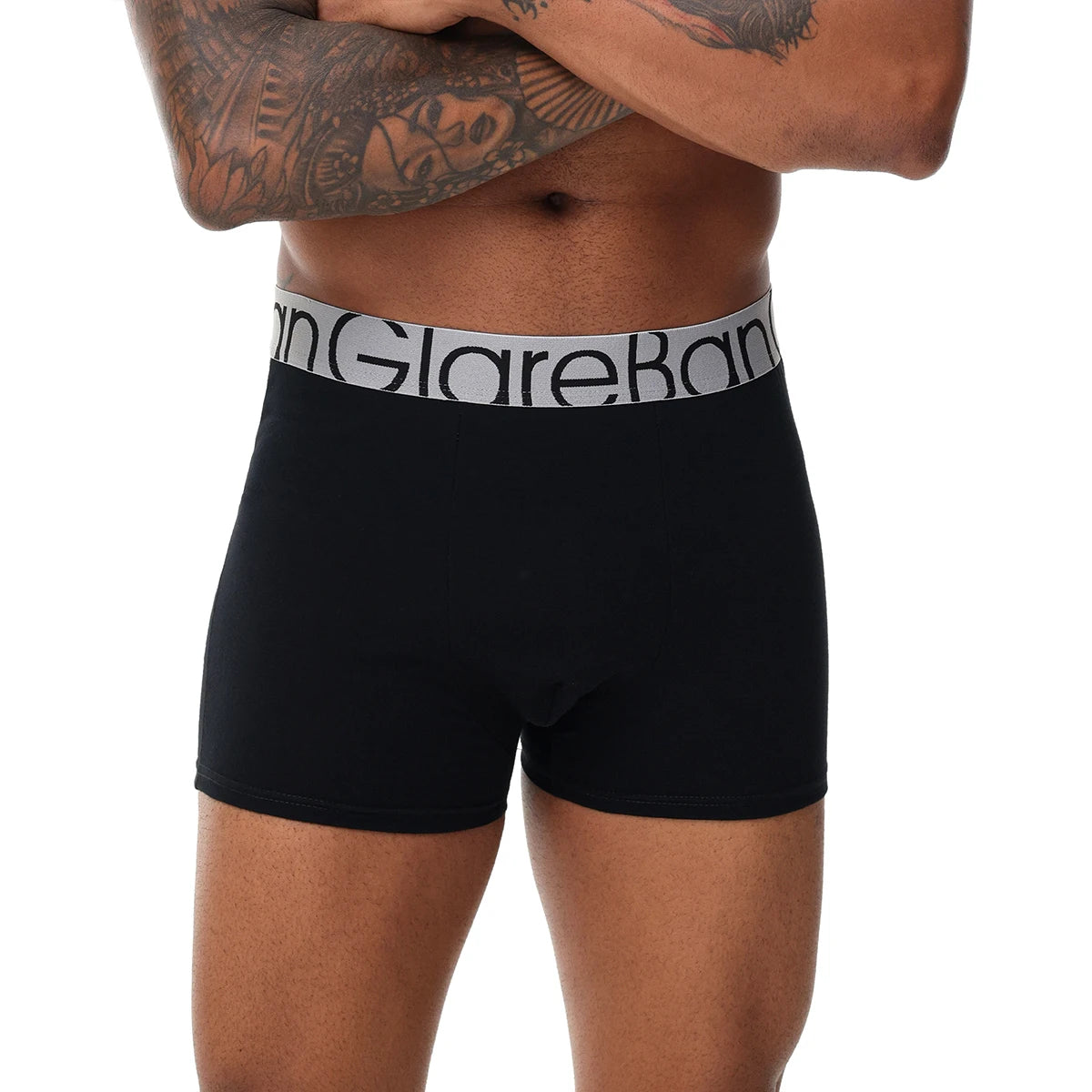 6pcs pack Black Cotton Boxer Shorts Men Underwear Soft Male Underpants for Men Homme comfortable Boxershorts Slips Panties