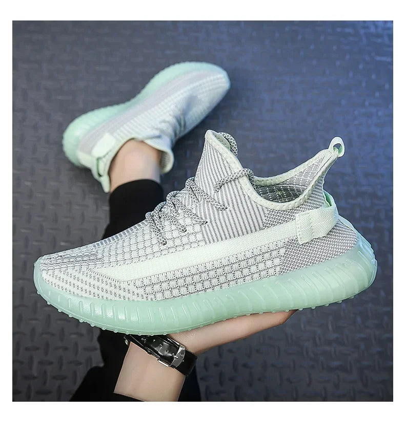 2025 Pure White Ice Cream Sports Casual Shoes Men's Women's Style Khaki Drill For Galaxy Ama Sesame Star Shoes Breathable Summer