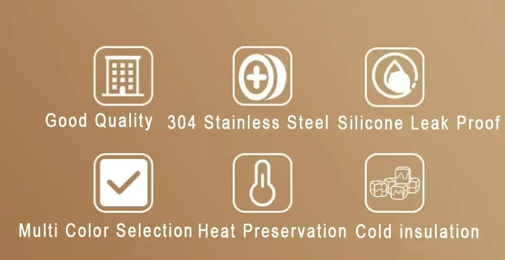 1000ML Double-Wall Stainless Steel Leak-proof Thermal Vacuum Flask Insulated Water Bottle Sports Coffee Straight Body Cup