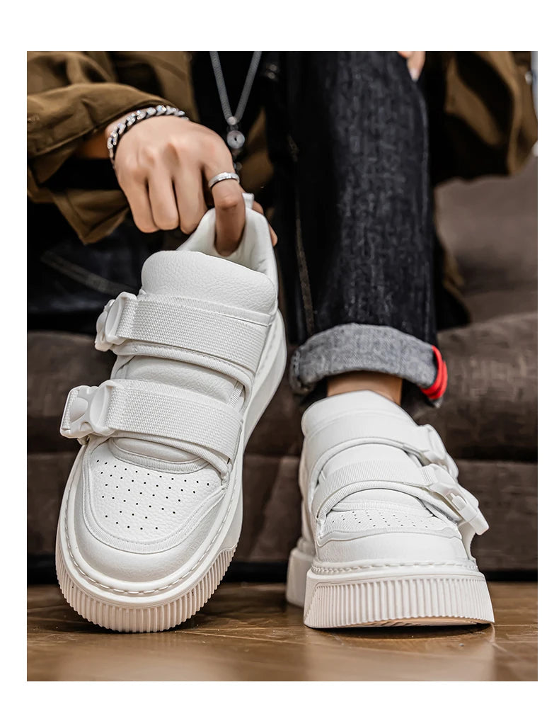 2025 New Versatile Casual Sports Board Shoes for Men, Trendy and Fashionable Thick Soled, Niche and Personalized Trendy Shoes