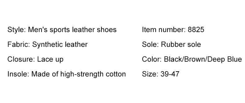 2025 Spring Summer Men Shoes Breathable High Quality Outdoor Footwear Class Leather Upper Anti-Slip Walking Training Sneakers