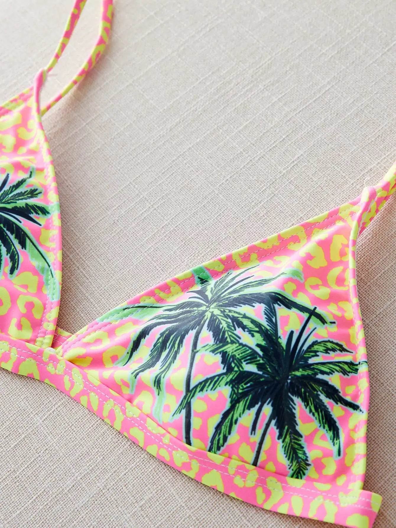 2024 New Sexy Brazilian Bikini Set Women Print Biquini Female Cut Bikinis Swimwear Push Up Swimsuit Bath Suit