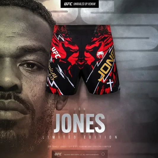 2025 New Men's Quick-drying Shorts U F C Fitness Breathable Sports Comfortable Sweat-absorbing Shorts Fighting Boxing Shorts