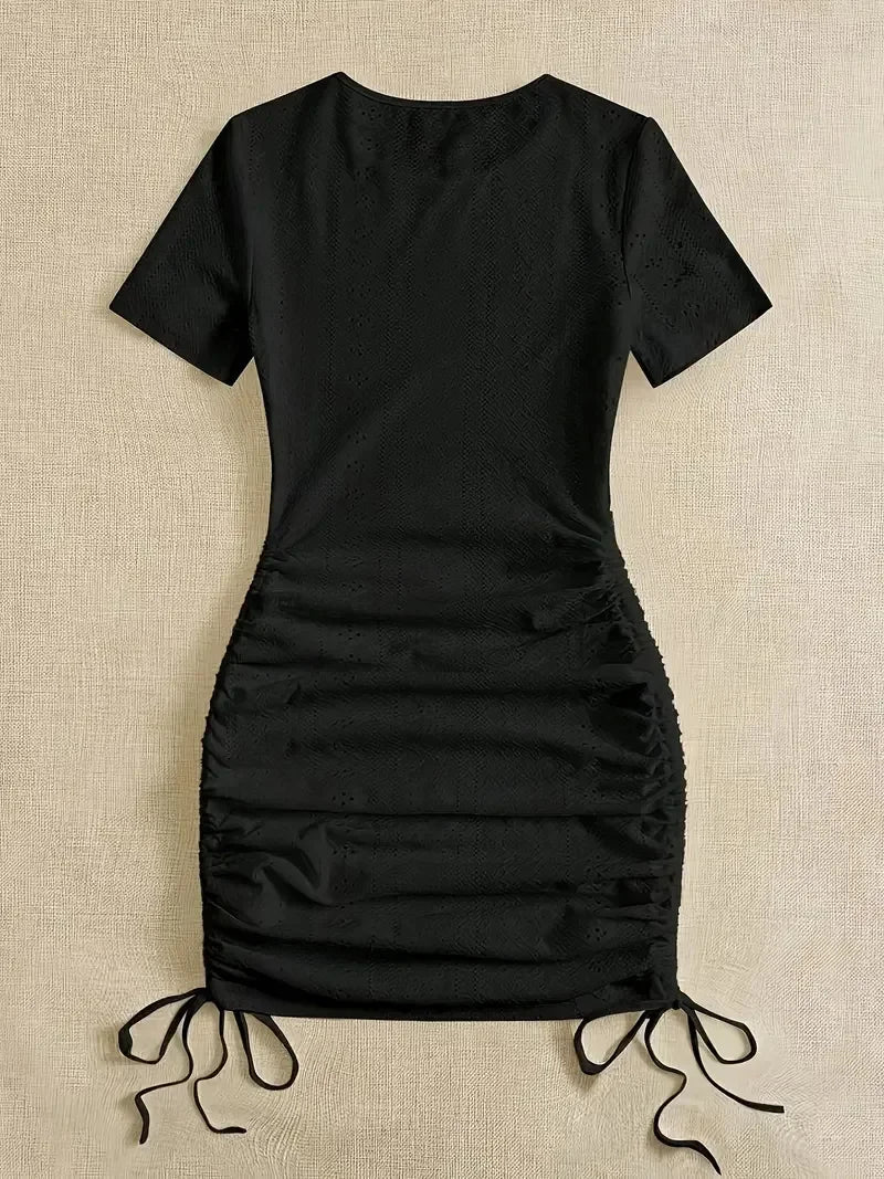 Amazon Spring Summer Cross-Border Dress High-End Sexy Fire Red Bodycon Skirt Direct From Manufacturer For Party Occasion