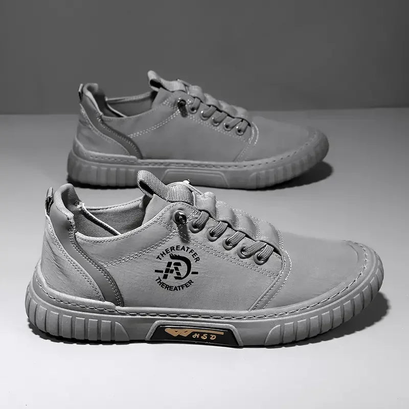 2025 Men Casual Shoes Breathable Black Sneakers Fashion Driving Walking Tennis Shoes for Male Skate Flats Zapatillas Hombre