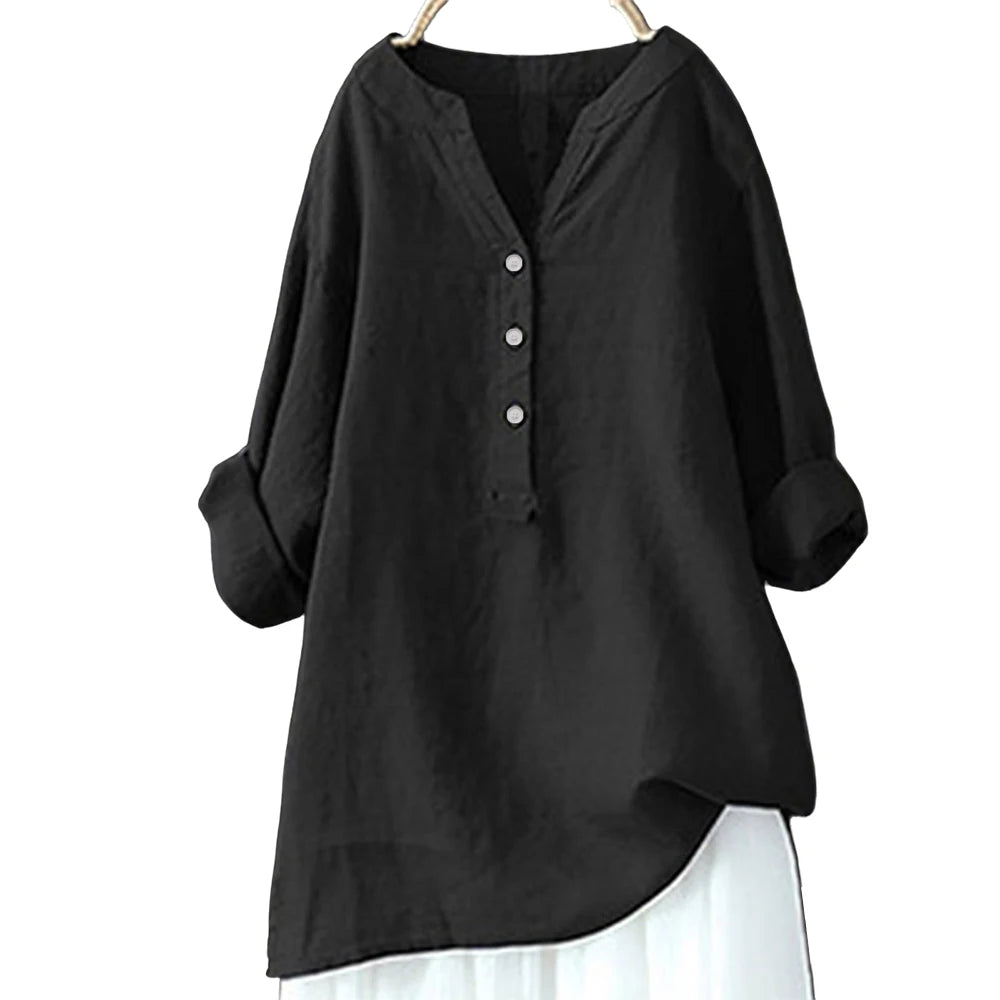3XL 4XL 5XL Plus Size Women Tops 2024 Summer 3/4 Sleeve T-shirt Tee Female Clothing Korean Oversized Casual Shirt Large Blous