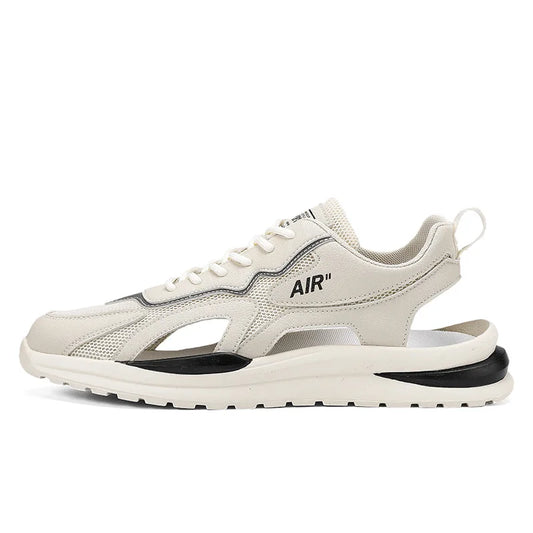 2024 New Summer Sandals Breathable Shoes Sports Anti Slip Men's Drive Mesh Beach Sandals Fashion Men's Sandals