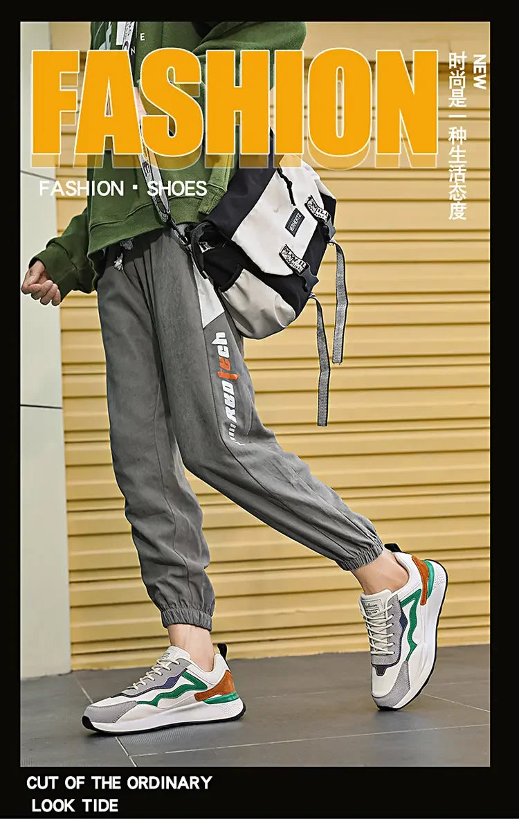 2025 Spring New Men's Shoes Outdoor Non-slip Casual Shoes Comfortable Fashion Men's Shoes Casual Sports Shoes Large Size 45-48