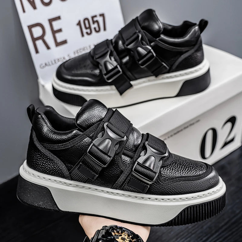 2025 New Versatile Casual Sports Board Shoes for Men, Trendy and Fashionable Thick Soled, Niche and Personalized Trendy Shoes