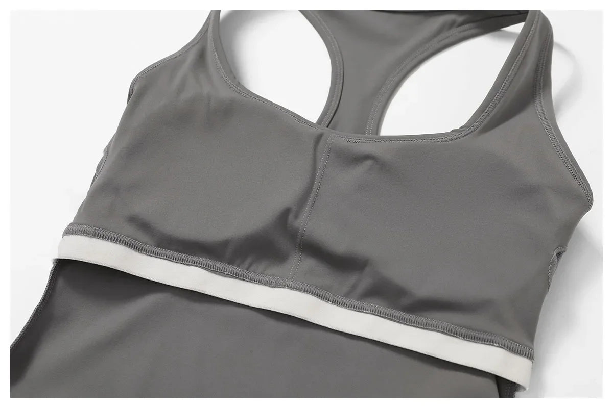 Beautiful Back Sports Undershirt Women Grinding Hair Tight Quick Dry Breathable Bra Leisure Running Fitness Tops Yoga Clothing