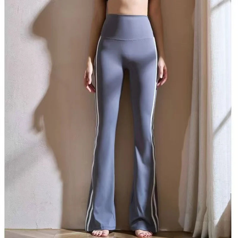 Women's Wide Leg Pants Lady's Draswtring Sweet Y2K Pink Flare Pant Boot Cut Female Long Trousers Casual Chic Matching Sweatpants