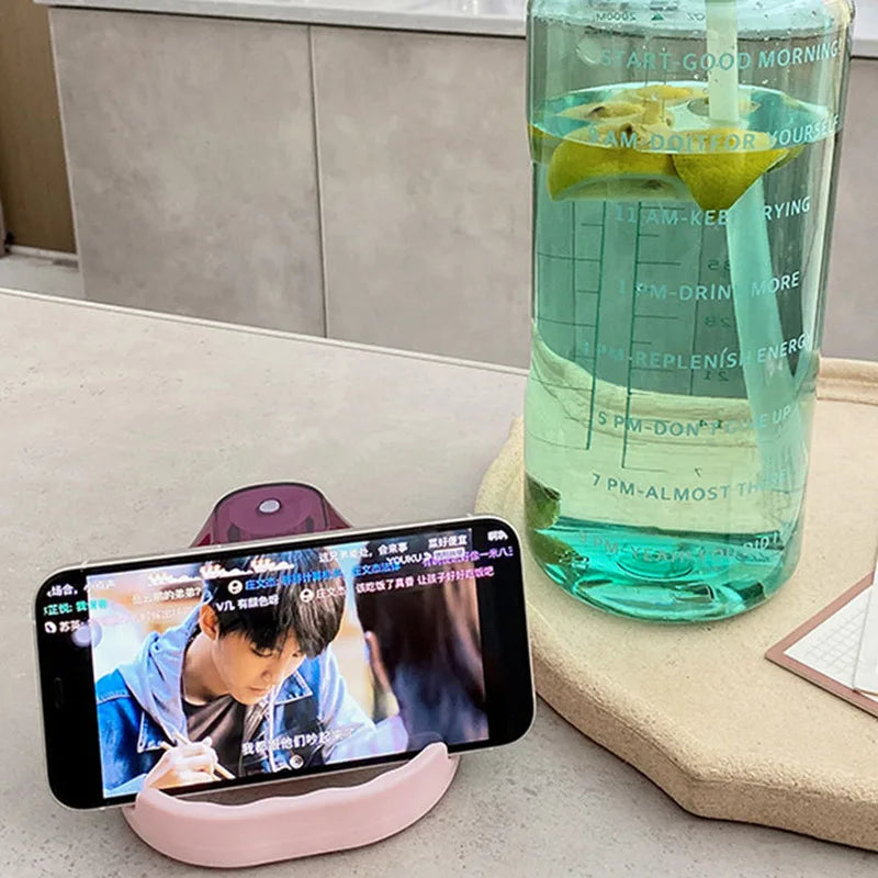 2 Liter Sports Water Bottle With Straw Men Women Fitness Water Bottles Outdoor Cold Water Bottlesc With Time Marker Drinkware1